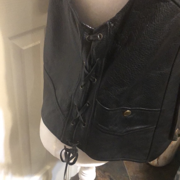 Harley-Davidson Sturgis ‘02 leather vest - Picture 3 of 9